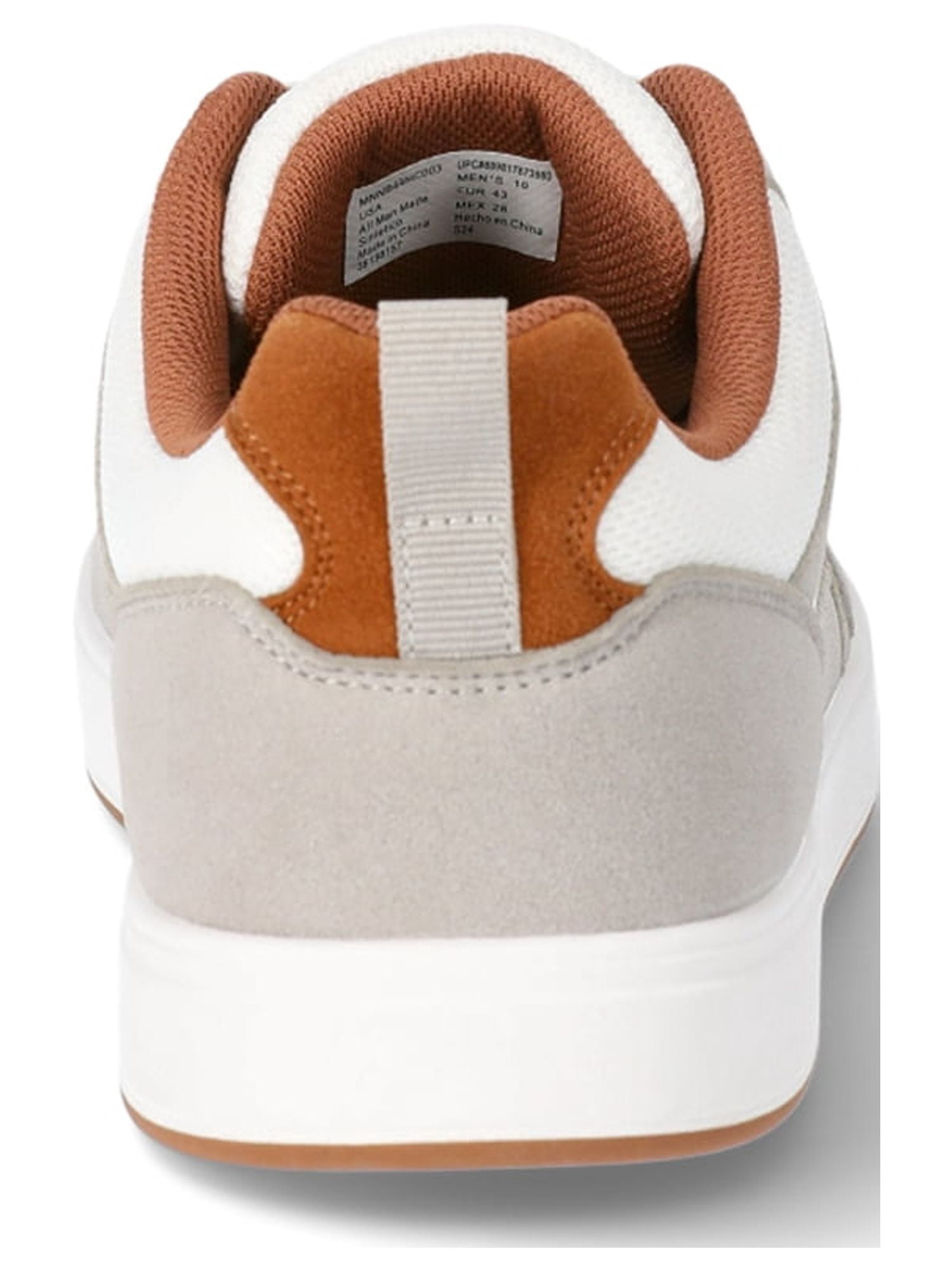 No Boundaries Classic Skate Low Top Sneakers, Men's