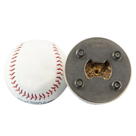 

Ekeka Free Shipping Cap Catcher Magnetic Baseball Shape Beer Bottle Opener For Men Stainless Steel