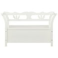 thumbnail image 3 of vidaXL Bench Storage Hall Bench for Living Room Dining Room Solid Wood Fir, 3 of 26