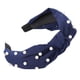 thumbnail image 1 of Xihbxyly En venta Diadema con nudo de lazo y cuentas para mujer, diadema para el pelo para niña, 1 of 2