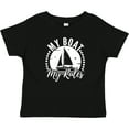 thumbnail image 3 of Inktastic Sailing Captain My Boat My Rules Boys or Girls Baby T-Shirt, 3 of 5