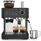 thumbnail image 1 of (Actualización 2026) Máquina de café espresso con molinillo eléctrico mate negro, 1 of 6