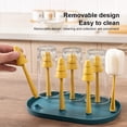 thumbnail image 3 of VONTER Cup Drain Dish Plate Bowl Cup Book Pot Lid Cutting Board Drying Rack Stand Drainer Storage Holder Organizer Kitchen Cabinet, 3 of 8