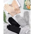 thumbnail image 4 of Para 3 Guantes De Medio Dedo Resistentes Al Sol Y, 4 of 7