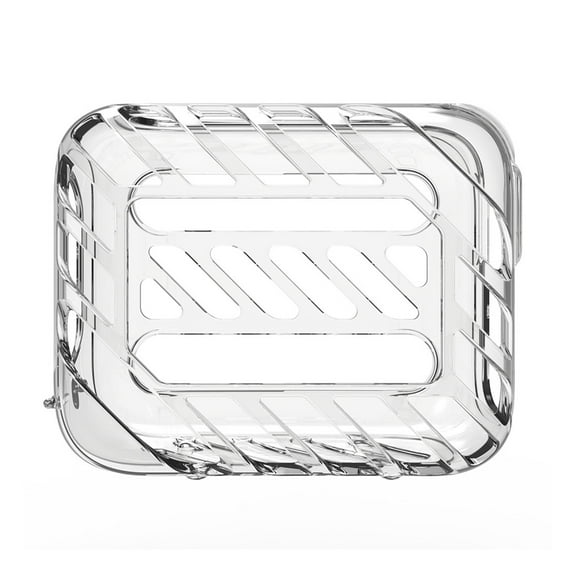 Jkung TPU Protective Case for JBL Go 4 Portable BT Speaker Anti-Drop Anti-Slip Clear Sleeve Cover with Impact Protection