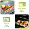 thumbnail image 4 of 12-Pack Glass Meal Prep Containers, Glass Food Storage Containers with Locking Lids - Microwave, Oven and Freezer Friendly, 4 of 5