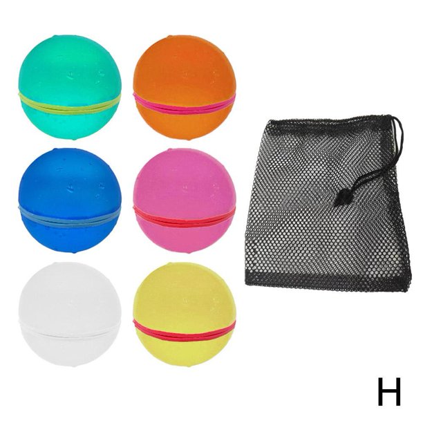 Bola de agua de silicona magnética para niños, bola de agua de silicona con cierre automático, bola de agua magnética para festivales de salpicaduras de agua