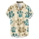 thumbnail image 4 of TaTaai Men's Valentine's Day Print Shirt, Short Sleeve Button Down Casual Blouse, Romantic Summer Top Gift, 4 of 4