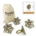 thumbnail image 3 of Knockout Napkin RingColor: GoldSize: 3"x2.5Set of 4, 3 of 9