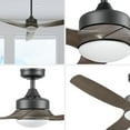 thumbnail image 6 of Honeywell Lynton 52" Ceiling Fan w/ Remote, & Reversible Blades, Matte Black, 6 of 8