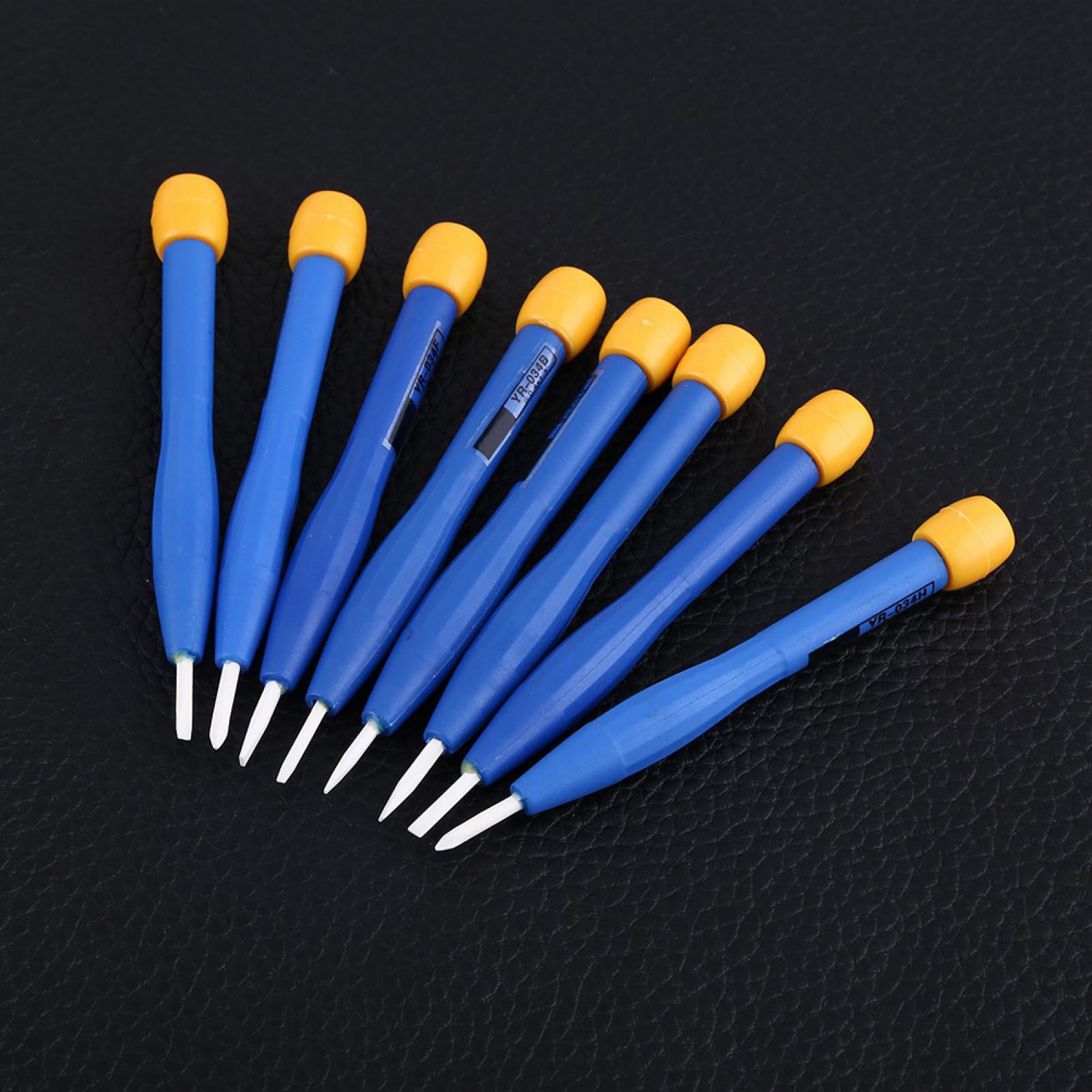 8PCS Adjust Frequency Screwdriver Anti-static Plastic Ceramic Set Slotted and… 