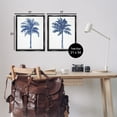 thumbnail image 3 of Stupell Industries Modern Brushed Palm Trees Landscape & Nature Painting Black Floater Framed Canvas Art Print Wall Art, 17 x 21, Set of 2, 3 of 9