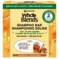 thumbnail image 1 of Garnier Whole Blends Shampooing Solide réparateur Trésors de Miel pour cheveux abîmés, Emballage zéro plastique,  sans agents de conservation, sans silicone, sans savon ni pigments, avec miel et cire, 1 of 7