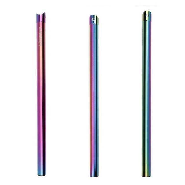 33.9x 600M Folding Bike Seat Repair Part Components Post Replacement For Dahon Bicycle Silver