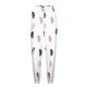 thumbnail image 4 of Pantalones largos de cintura elástica con cordón estampado informal a la moda para mujer Fridja  alkflakhf35509, 4 of 5