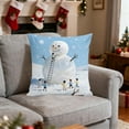 thumbnail image 6 of geerera 18"X18" Christmas Pillow Covers Decoration Holiday Decor Throw Pillow Cases for Sofa Couch Christmas Office Bedroom Decorations, 6 of 6
