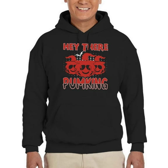 Hey There Pumking Hoodie Men -Image by Shutterstock, Male Small