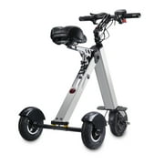 TopMate ES31 Electric Scooter for Adult, Foldable Electric Tricycle, Electric Mbility Scooter with Reverse Function, 3 Speeds Folding Electric Trike, Lightweight Scooter for Outdoor Travel