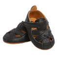 thumbnail image 4 of Wangsaura Newborn Anti-slip Sandals, Toddler Solid/ Contrast Color Shoes, 4 of 7