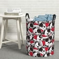 thumbnail image 6 of Fuzoiu Cute Dog Print Circular Hamper,Laundry Basket with Handle,Collapsible Laundry,Dirty Clothes Storage Basket,for Bedroom Bathroom Dorm Living Room-Small, 6 of 6
