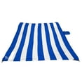 thumbnail image 3 of Just Relax Parachute Nylon Multipurpose Travel Sheet, Blue-White, 7x7 Feet, 3 of 5