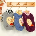 thumbnail image 4 of Flmtop Pet Cat Cartoon Print Plush Jacket Button Closure Vest Dog Pressure Clothes Grey, 4 of 9