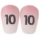 thumbnail image 3 of Mini Espinilleras Fútbol ​​tablero Vástago Entrenamiento Ligero (S) Rosa Y Blanco, 3 of 4