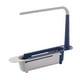thumbnail image 5 of Advancent Soporte telescópico para fregadero, soporte extensible para esponja para baño Organizadores de utensilios de cocina Azul 32x6x27cm, 5 of 6