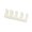 White, variant on Gieenan High Pound Protector Badminton Pressure Reducer Stringing Protector Threading Machine Adapter for Repair Fixing