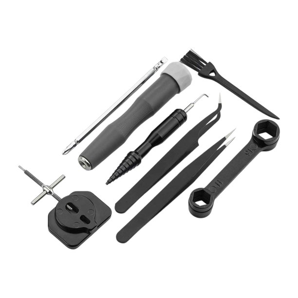 Kit de mantenimiento de carretes de pesca, extractor de ruedas, destornillador multiusos modificado para bricolaje Tipo B