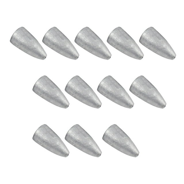 Eigraketly Colgante de ojiva de de plomo, pared interior lisa, pesos de fundición a presión de baja resistencia, equipo de pesca invertido, Type3 NO3 Eigraketly OD020945-03