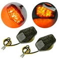 thumbnail image 2 of Señal de Viraje Delantera LED Universales Para CBR 600RR 1000RR Color de Humo Sunnimix Encienda la luz de señal, 2 of 8