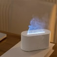 thumbnail image 2 of Bedroom Flame Humidifier With 130Ml Water Tank 3D Flame Aroma Diffuser Host Low Noise Level Aroma Diffuser For Home, 2 of 9