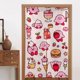 thumbnail image 4 of Cortina de puerta semiopaca con patrón de patchwork de dos piezas Star Kirby, cortinas opacas decorativas para dormitorio, sala de estar, decoración de habitación de niños, 34 x 56 pulgadas, tamaño, 4 of 7