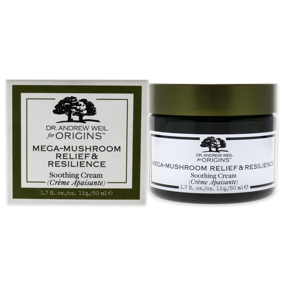 Dr Andrew Weil for Origins Mega-Mushroom Relief and Resilience Soothing Cream by Origins for Unisex - 1.7 oz Cream