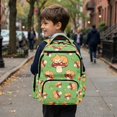 thumbnail image 4 of Yuyamidu Mushroom Kitten Backpack for Girls 6-8 & 8-10 Waterproof 17 Inch Lightweight Multi-Pocket Bookbag with Padded Straps for Elementary School 1st-4th Grade Back to School, 4 of 8