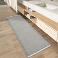 thumbnail image 1 of Alfombra de baño AMOAMI Waffle Runner superabsorbente y antideslizante, 1 of 7