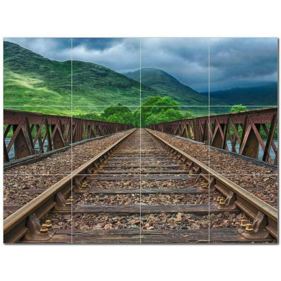 Bridge Ceramic Tile Mural Kitchen Backsplash Bathroom Shower 400296-S43