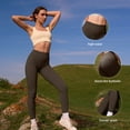 thumbnail image 5 of OQQ Women's 1 Piece Yoga Legging Seamless Workout High Waist Butt Liftings Athletic Leggings, 5 of 7