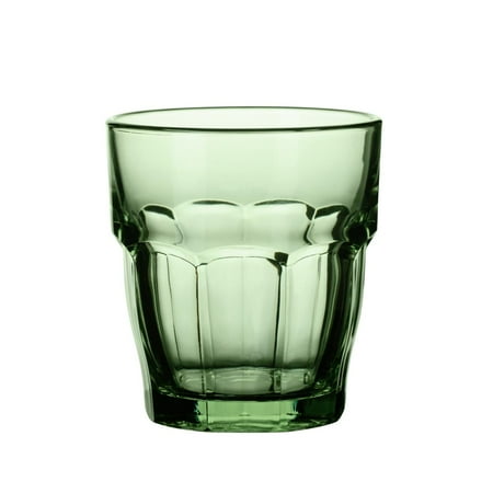 Bormioli Rocco Colored Rocks Glasses - 9.25 oz - Set of 4 - Mint Green
