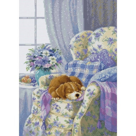 UPC: 4840746064715 | Cozy Armchair BU5016L Counted Cross-Stitch Kit