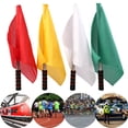 thumbnail image 6 of Soccer referee flags Football Linesman flags Sports Game Referee Equipmen, 6 of 7