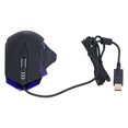 thumbnail image 4 of Ratón portátil para juegos con USB, luces transpirables, 4 opciones de DPI, diseño ergonómico para uso en PC y portátiles, 4 of 8