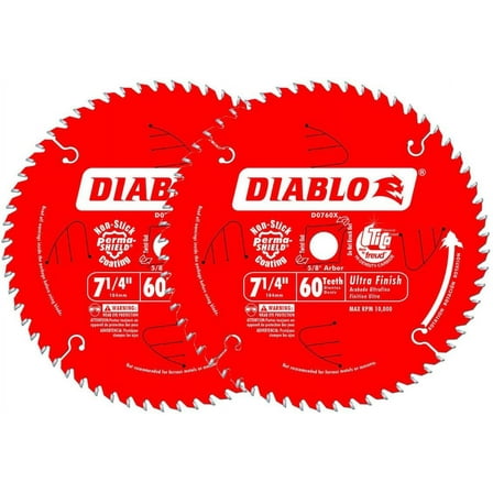 Freud Saw Blade 7-1/4" X 60T