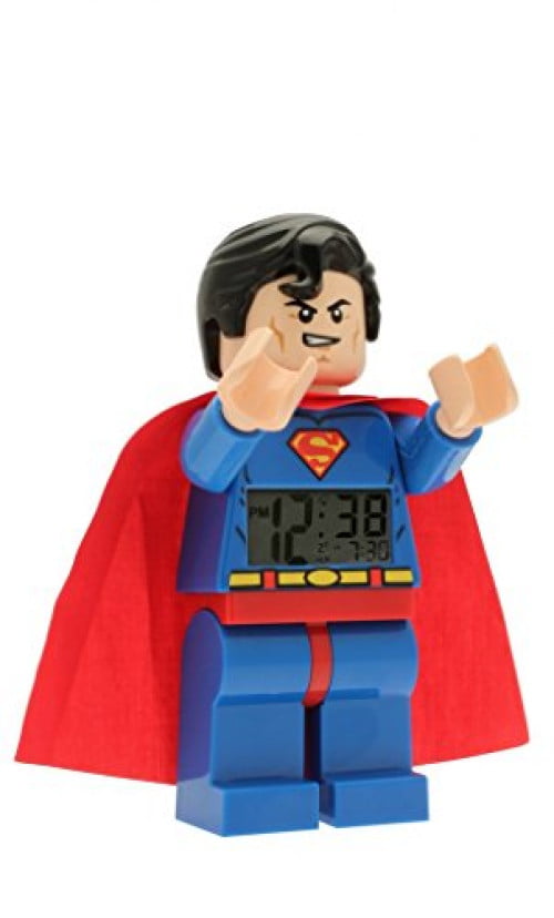NEW Lego Superman DC Comic Superheroes Alarm Clock 9005701 
