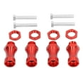 thumbnail image 1 of Wheel Extension Hex Conversion Adapter, Exquisite Appearance Wheel Hex Hub Drive Adapters  For 1/10 Off Road RC Car Red, 1 of 8