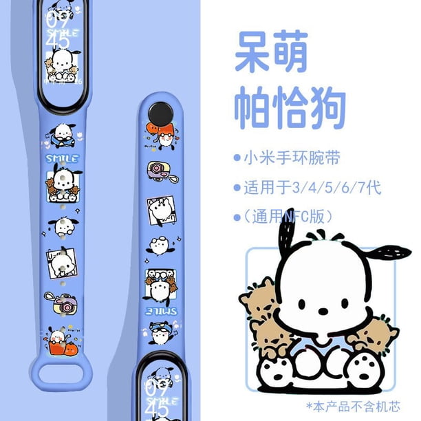 Sanrio-Correa de Hello Kitty Mymelody para Xiaomi Mi Band 7, 6, 5, 4, 3, reloj inteligente deportivo, pulsera para Mi Band 6, 5