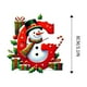 thumbnail image 1 of Ganfancp 26 Letras Del Árbol de Navidad Decoración Colgante Adornos Del Árbol de Navidad Personalizado Diy Adornos de Navidad Decoración de Navidad Árbol de Navidad Colgante Decoración Característica, 1 of 4