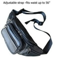 thumbnail image 4 of Genuine Leather Fanny Pack Cellphone Holder Organizer By Silver Fever, 4 of 6