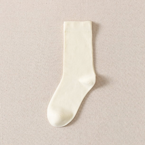 Namzi 10 pares de calcetines de algodón para mujer, calcetines finos, suaves, cómodos y transpirables, calcetines hasta el tobillo para negocios, uso casual, calcetines deportivos (beige)